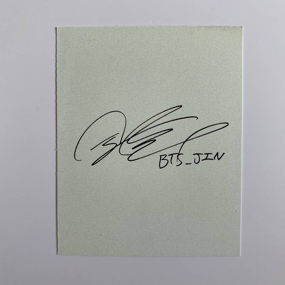 BTS SPECIAL ALBUM 'YOUNG FOREVER' KOREAN PRESS POLAROID PHOTOCARD